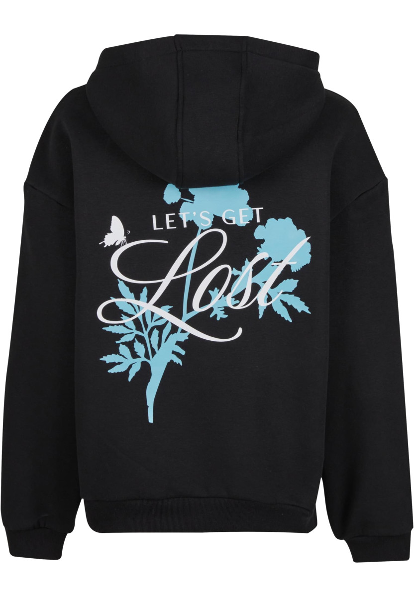 Lost Flowers Ladies Fluffy Hoody