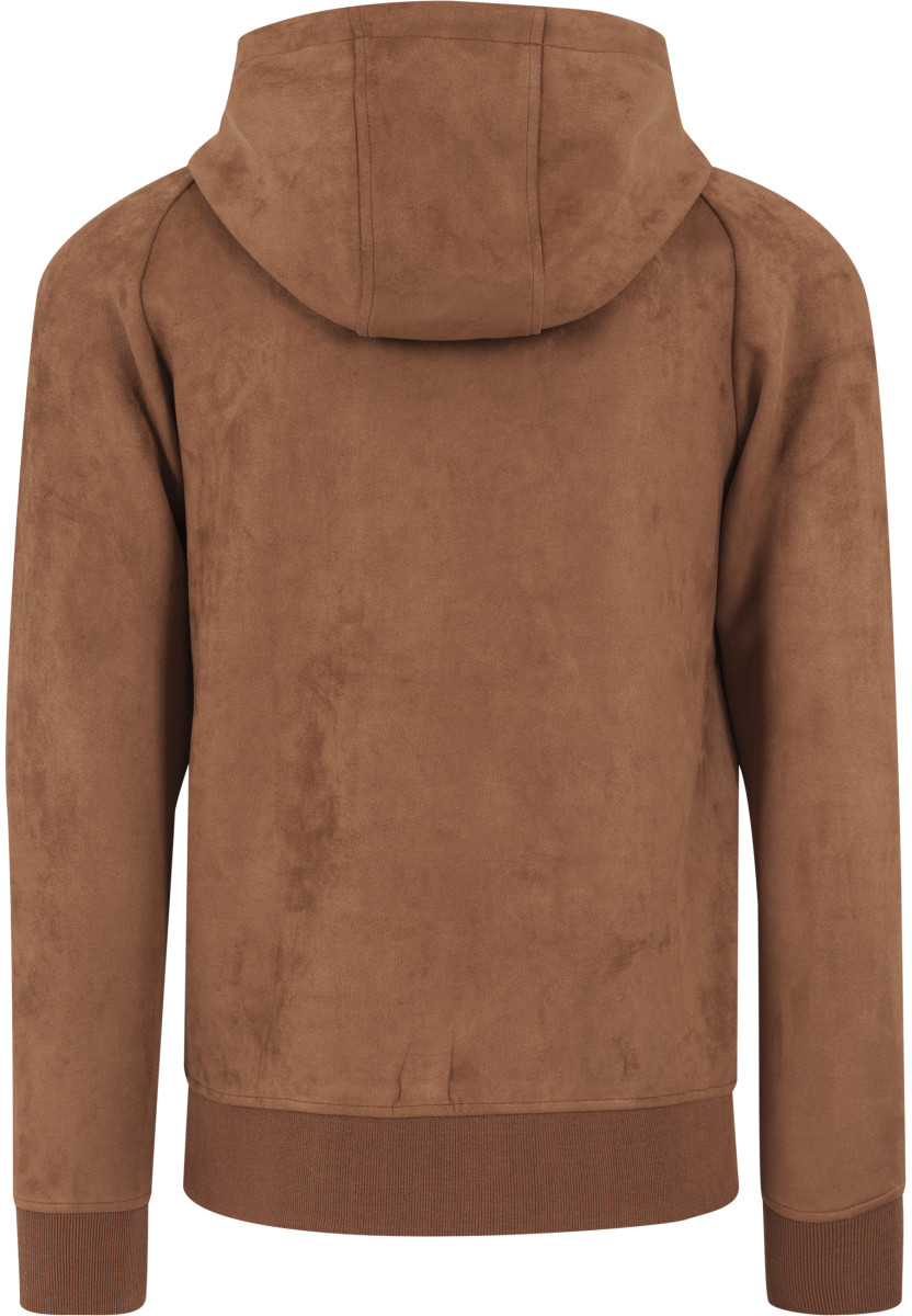 Imitation Suede Hoody