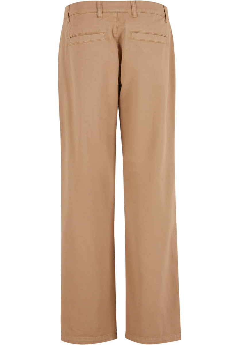 Pleated Twill Pants