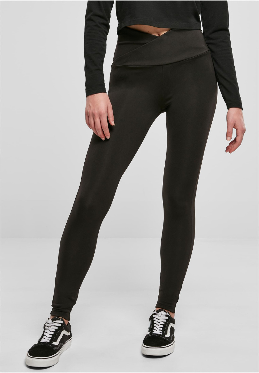 Ladies Recycled V Waist Leggings