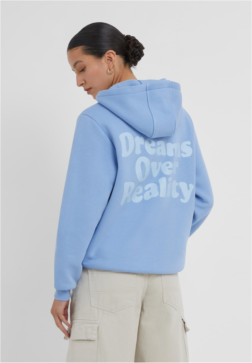 Dreams Over Reality Ladies Fluffy Hoody