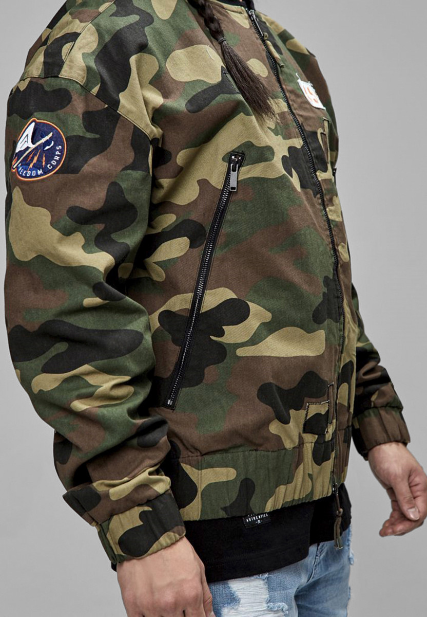 CSBL Patched Loose Flight Jacket