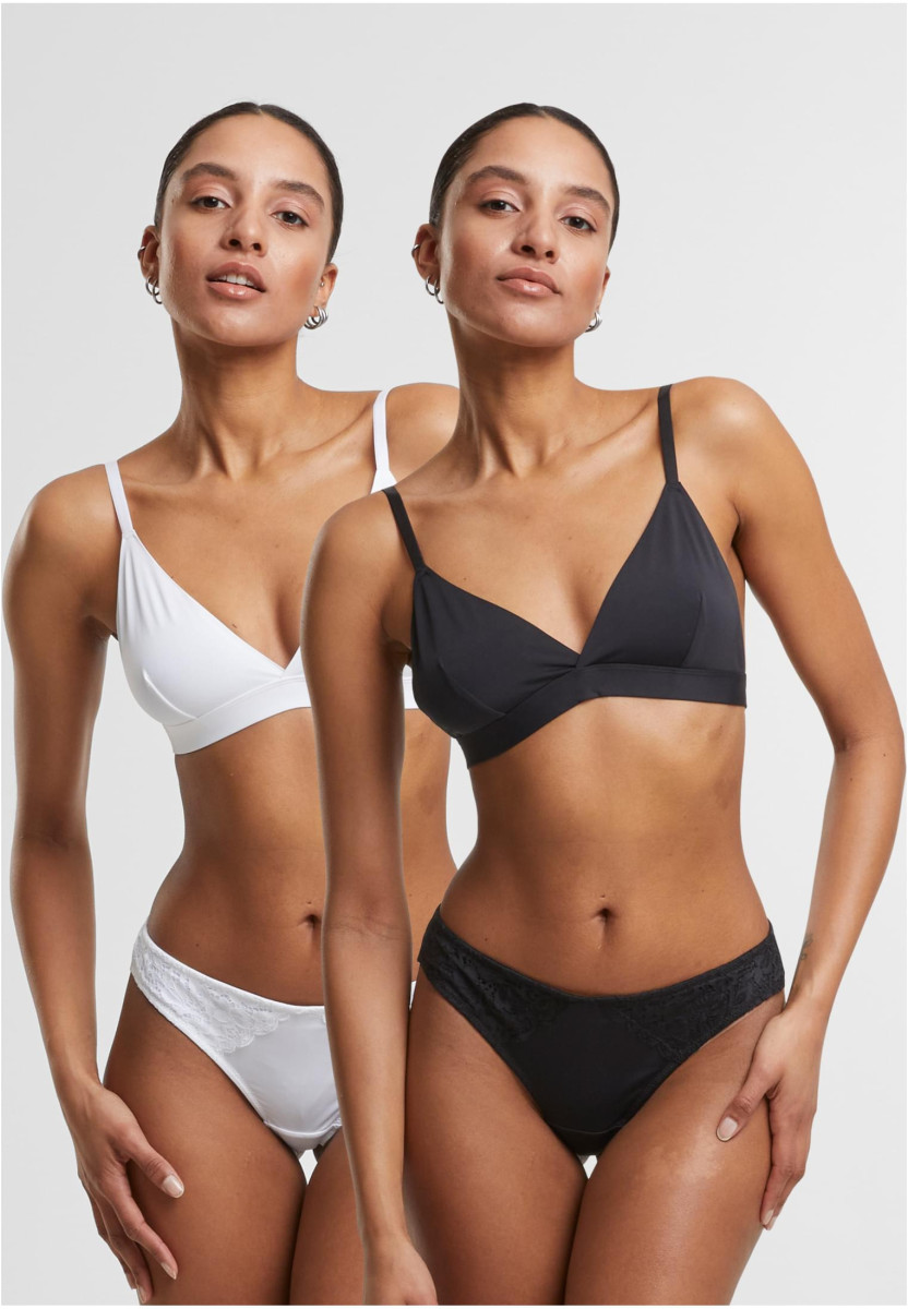 Ladies Lace Tanga 2-Pack