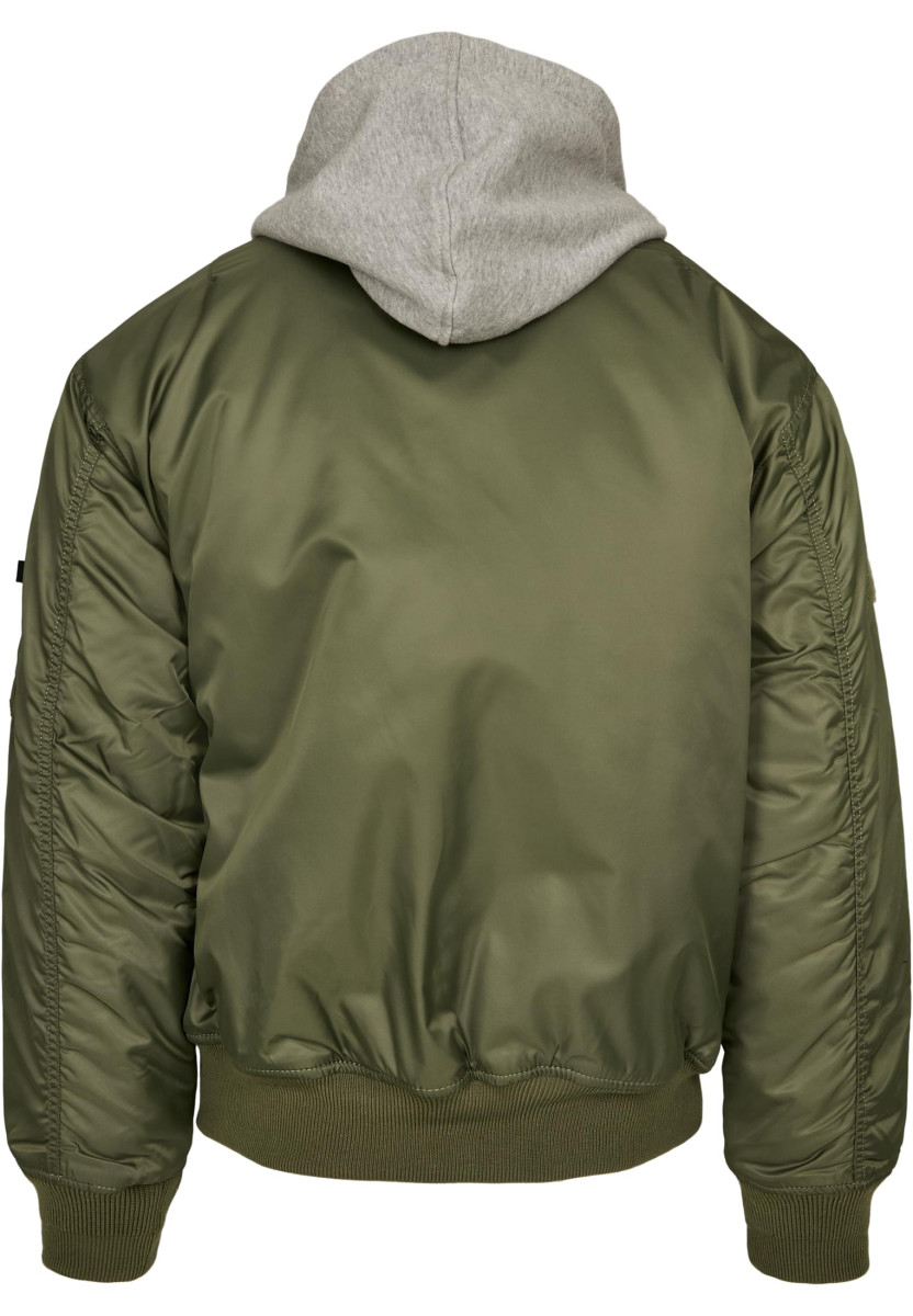 Hooded MA1 Bomber Jacket