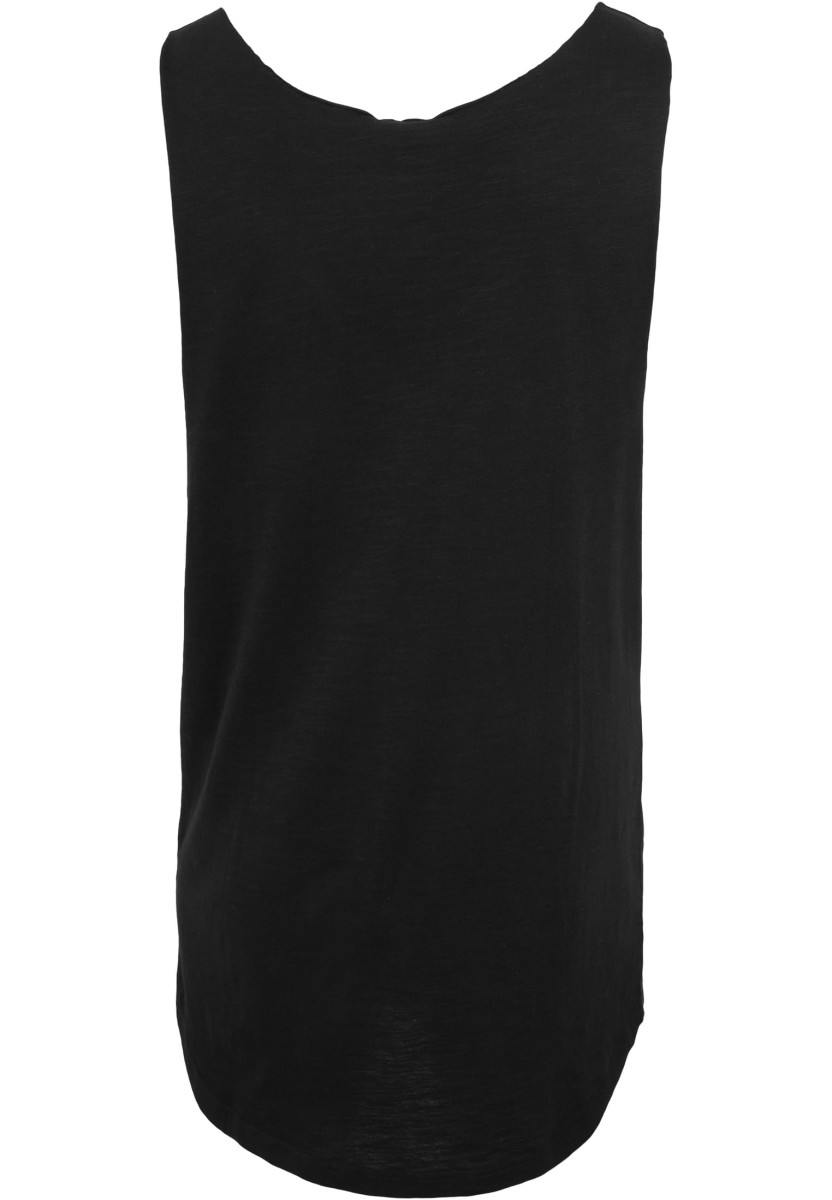 Long Shaped Open Edge Loose Tank