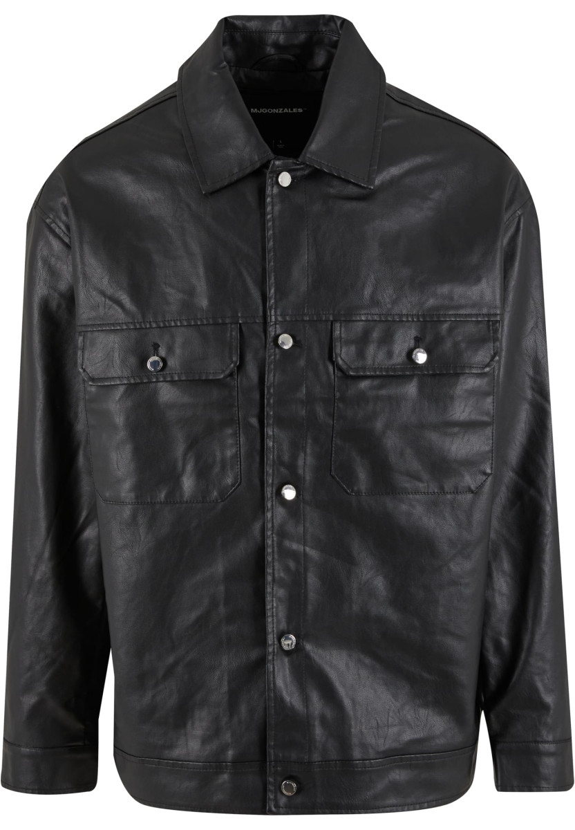 MJG IMITATION LEATHER JACKET
