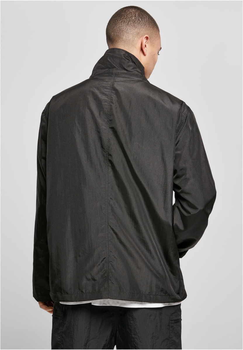 Double Pocket Nylon Crepe Jacket