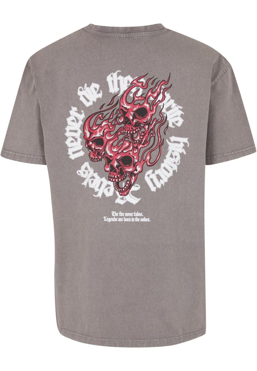 MJG Heavy Oversized Acid Washed Tee - Rebels never die
