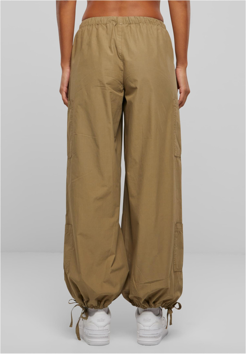 Ladies Cotton Cargo Parashute Pants