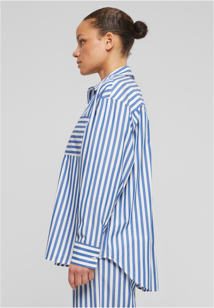 Ladies Striped Relaxed Shirt