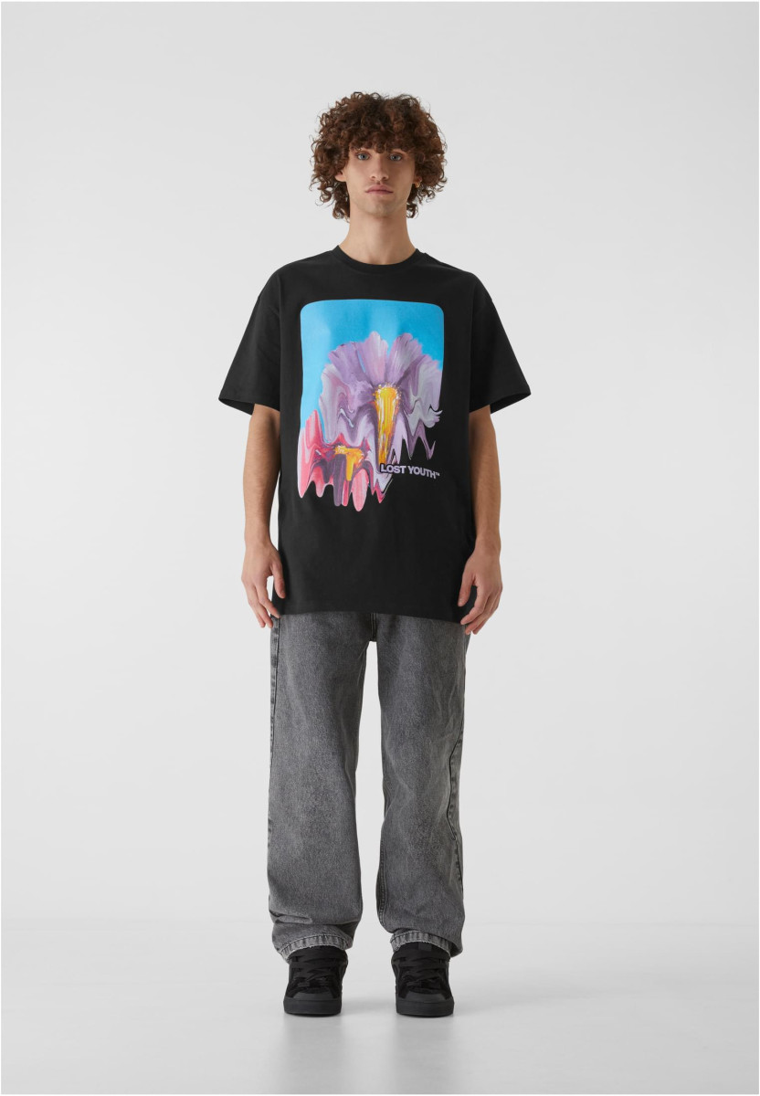 LY TEE - BLURRED FLOWERS