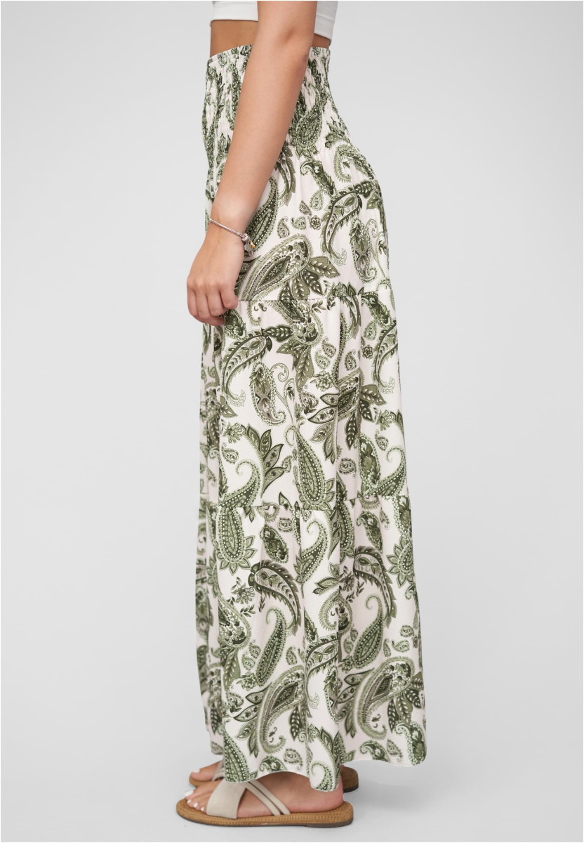 Maxi Skirt with paisley print
