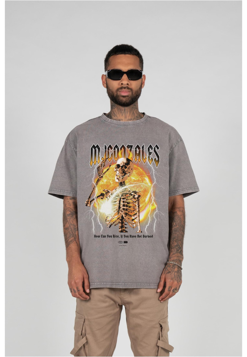 HELLRDIE x Acid Washed Heavy Oversize Tee
