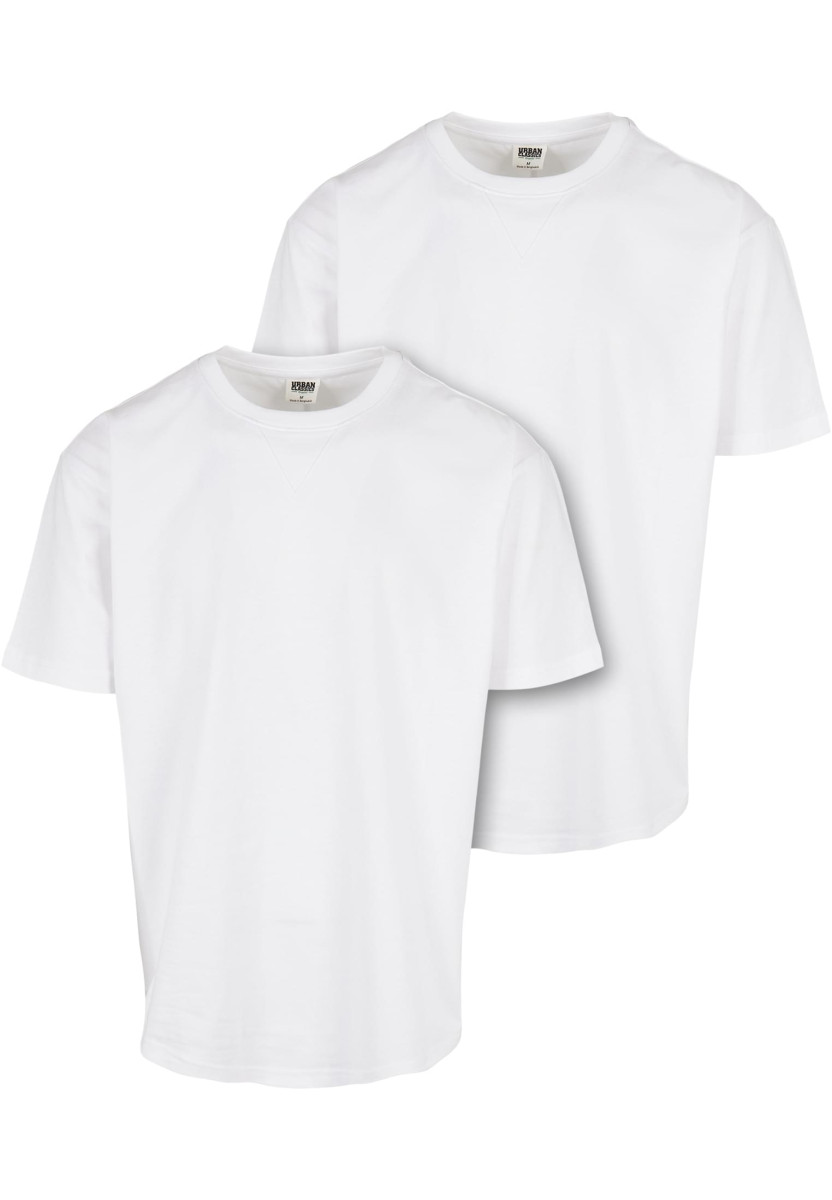 Organic Cotton Curved Oversized Tee 2-Pack