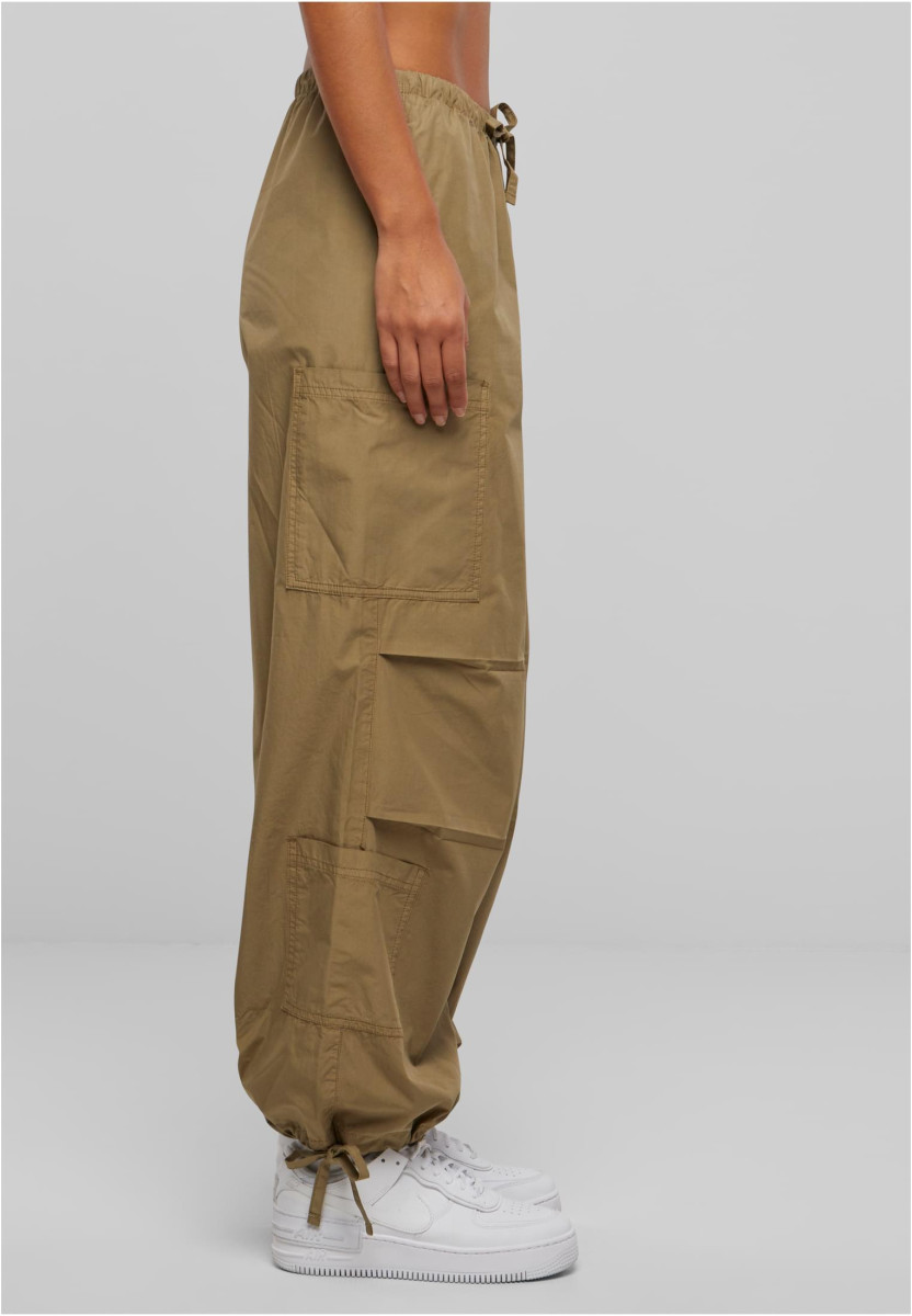 Ladies Cotton Cargo Parashute Pants