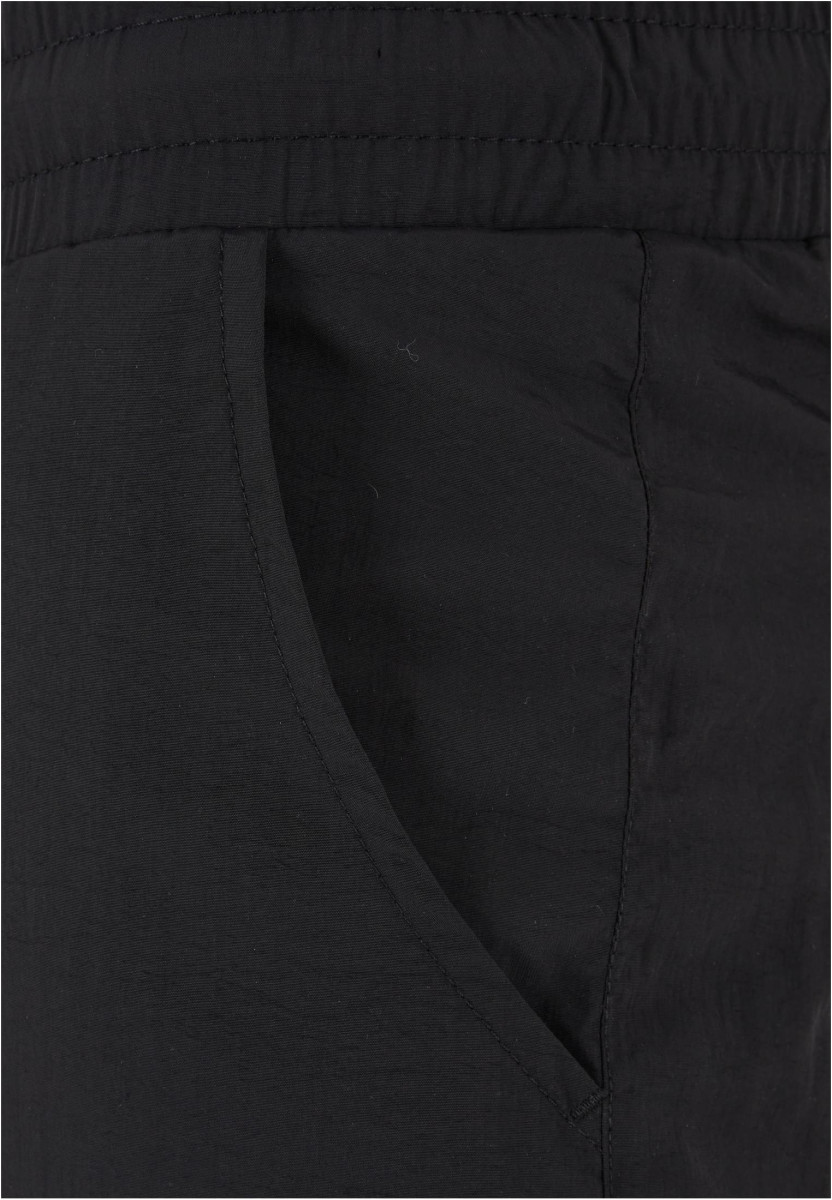 Straight Leg Nylon Cargo Pants