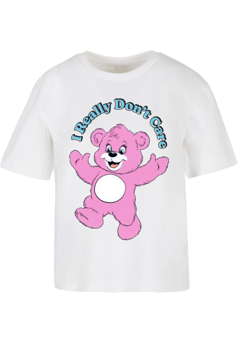 Really Don't Care Pink Bear Tee