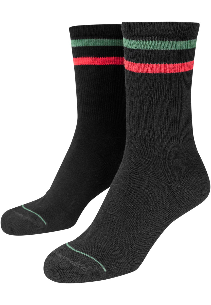 3-Tone College Socks 2-Pack