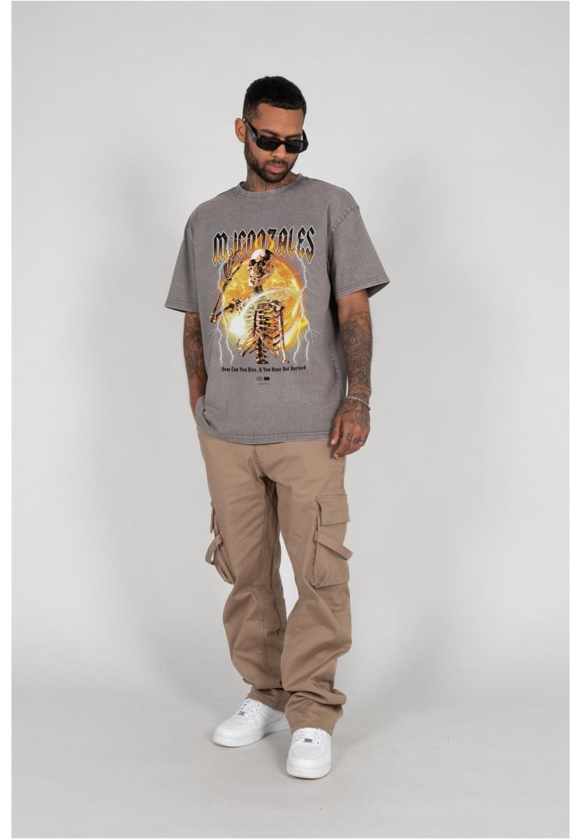 HELLRDIE x Acid Washed Heavy Oversize Tee