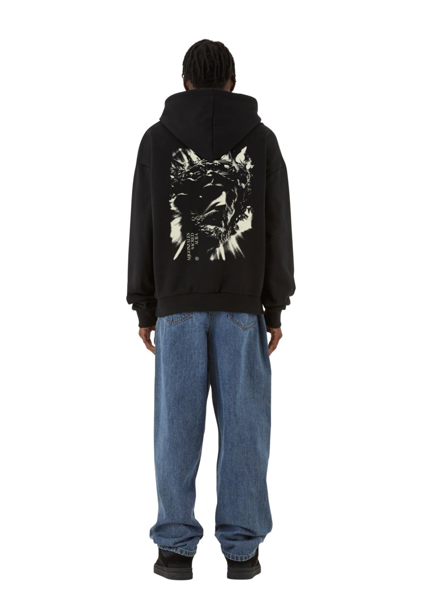 JESUS x MJG HEAVY OVERSIZED HOODY
