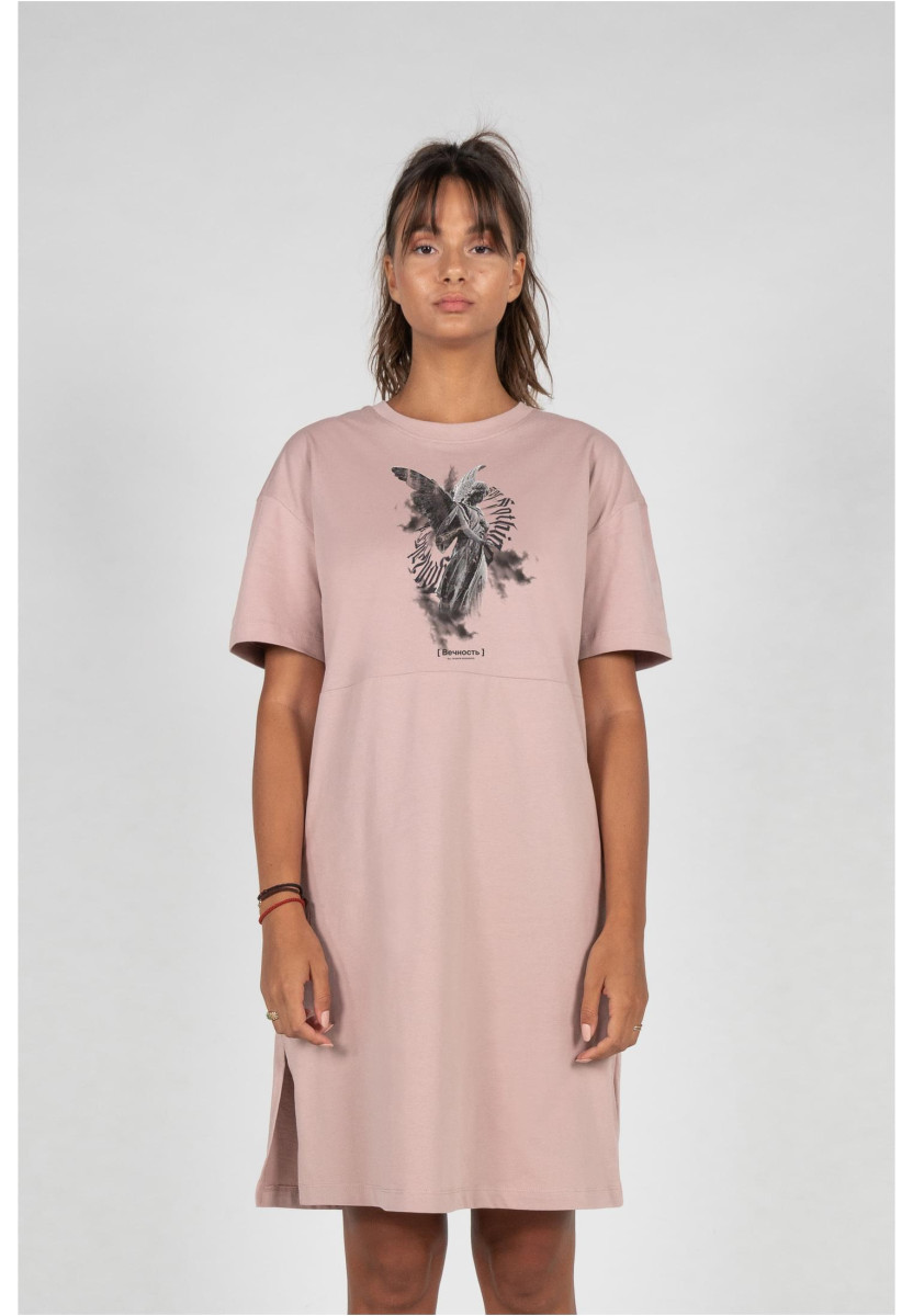 Ladies ANGEL 3.0 Organic Oversized Slit Tee Dress