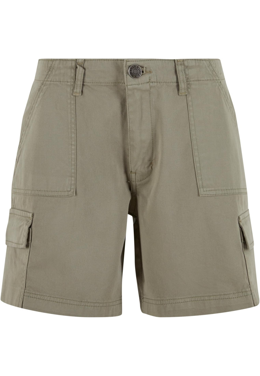 Ladies Cotton Cargo Shorts