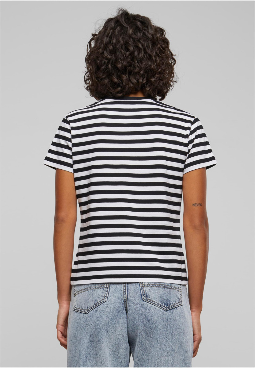 Ladies Regular Striped Tee