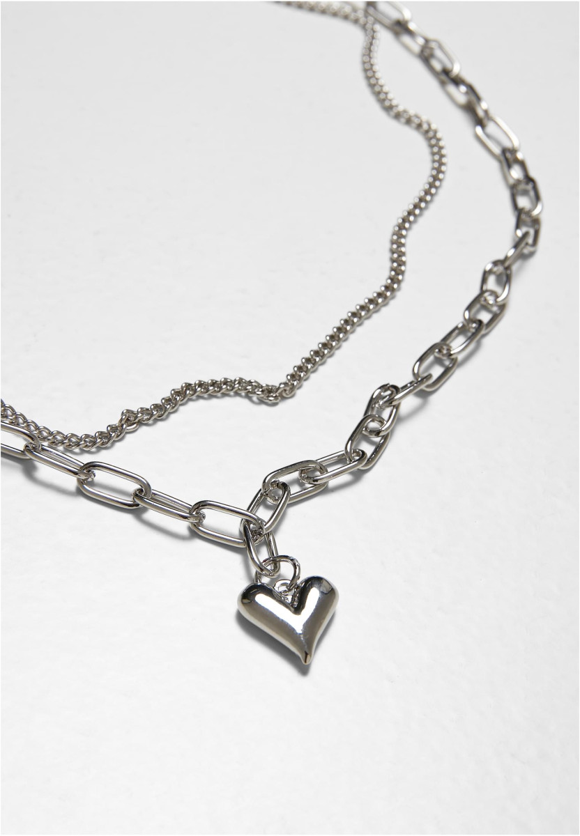 Heart Icon Layering Necklace
