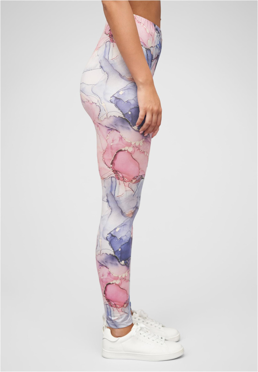 Leggings mit Abstrused Print