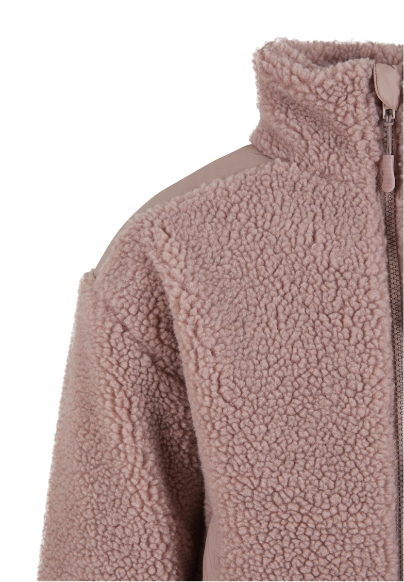 Girls Sherpa Mix Jacket