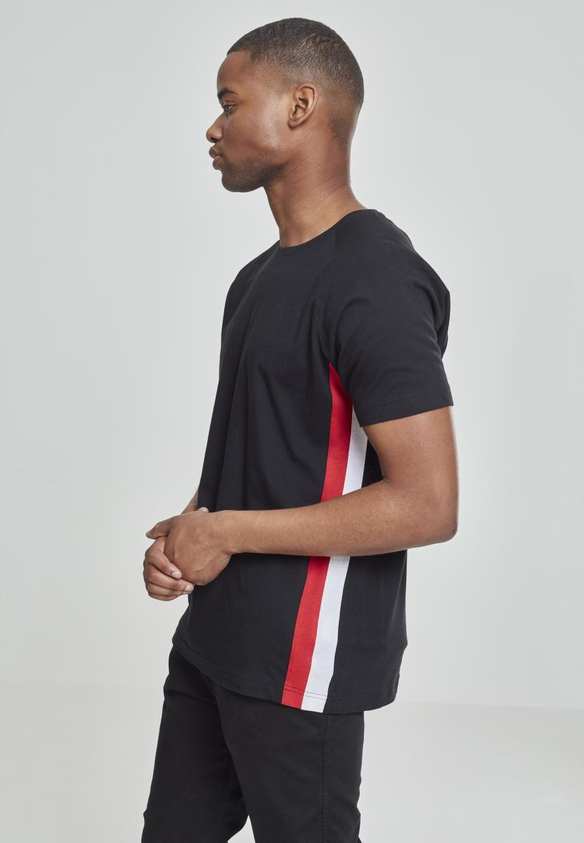 Raglan Side Stripe Tee