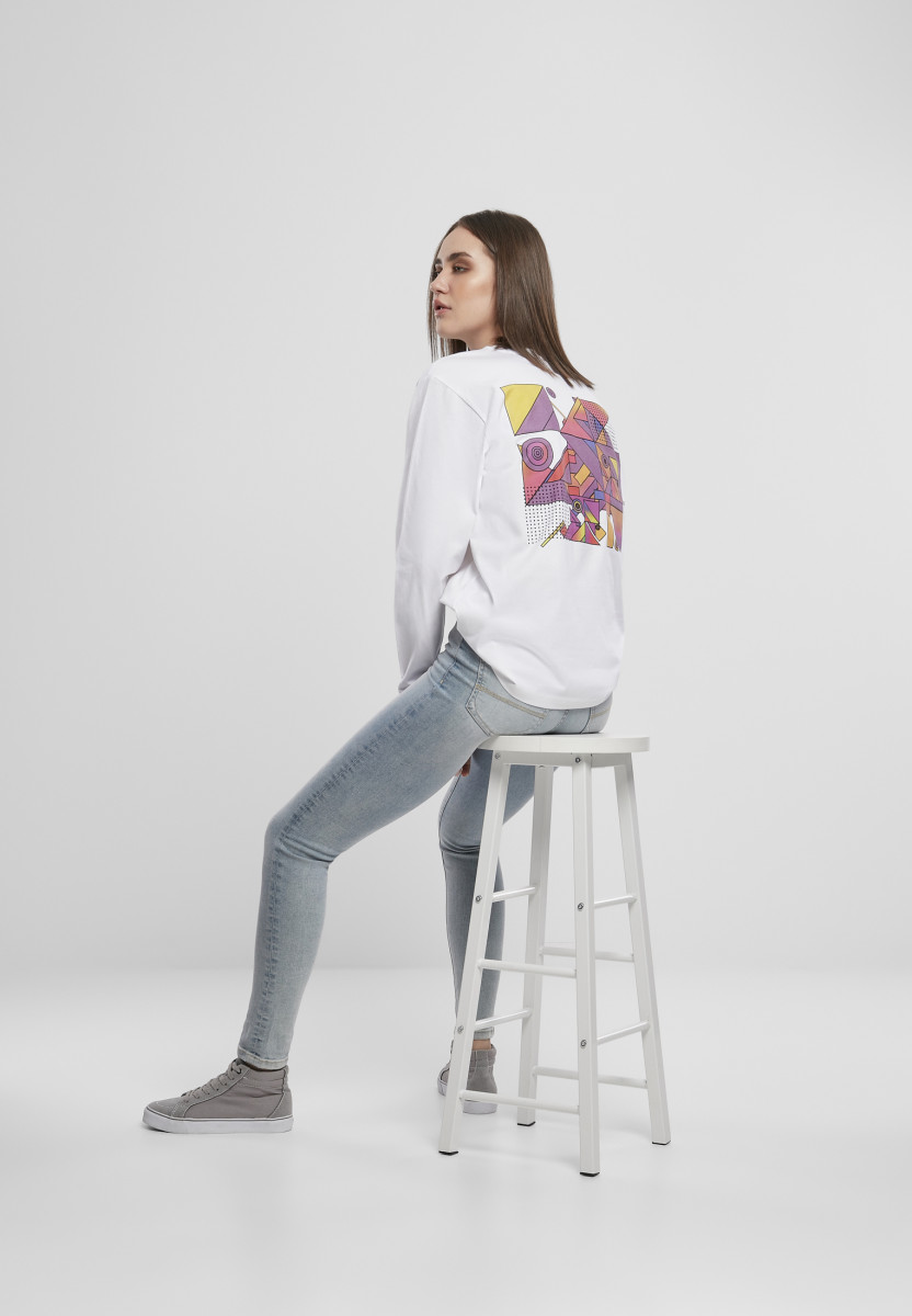 Ladies Abstract Colour Longsleeve