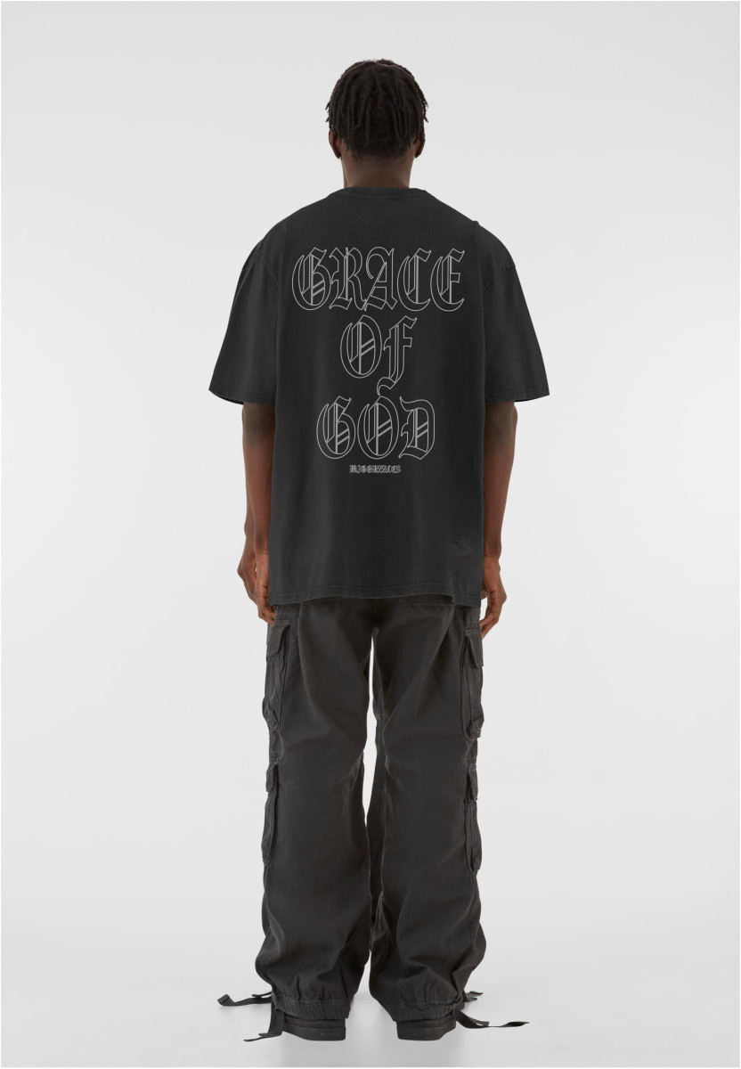 MJG Heavy Oversized Acid Washed Tee - Grace of God