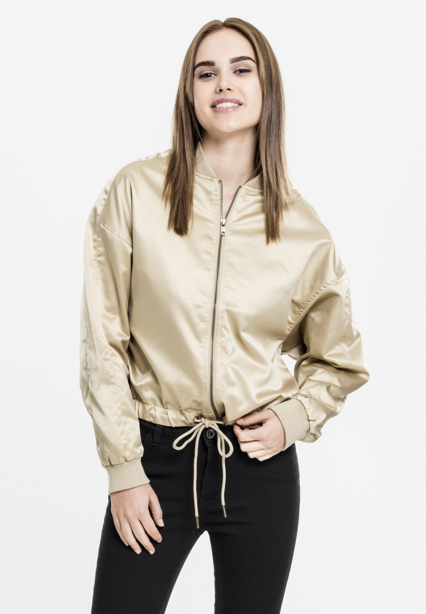 Ladies Satin Kimono Blouson