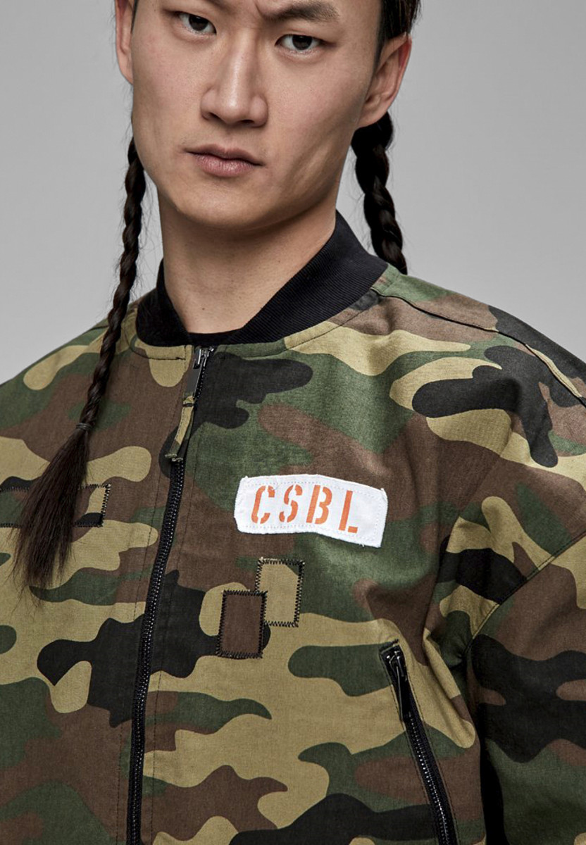 CSBL Patched Loose Flight Jacket