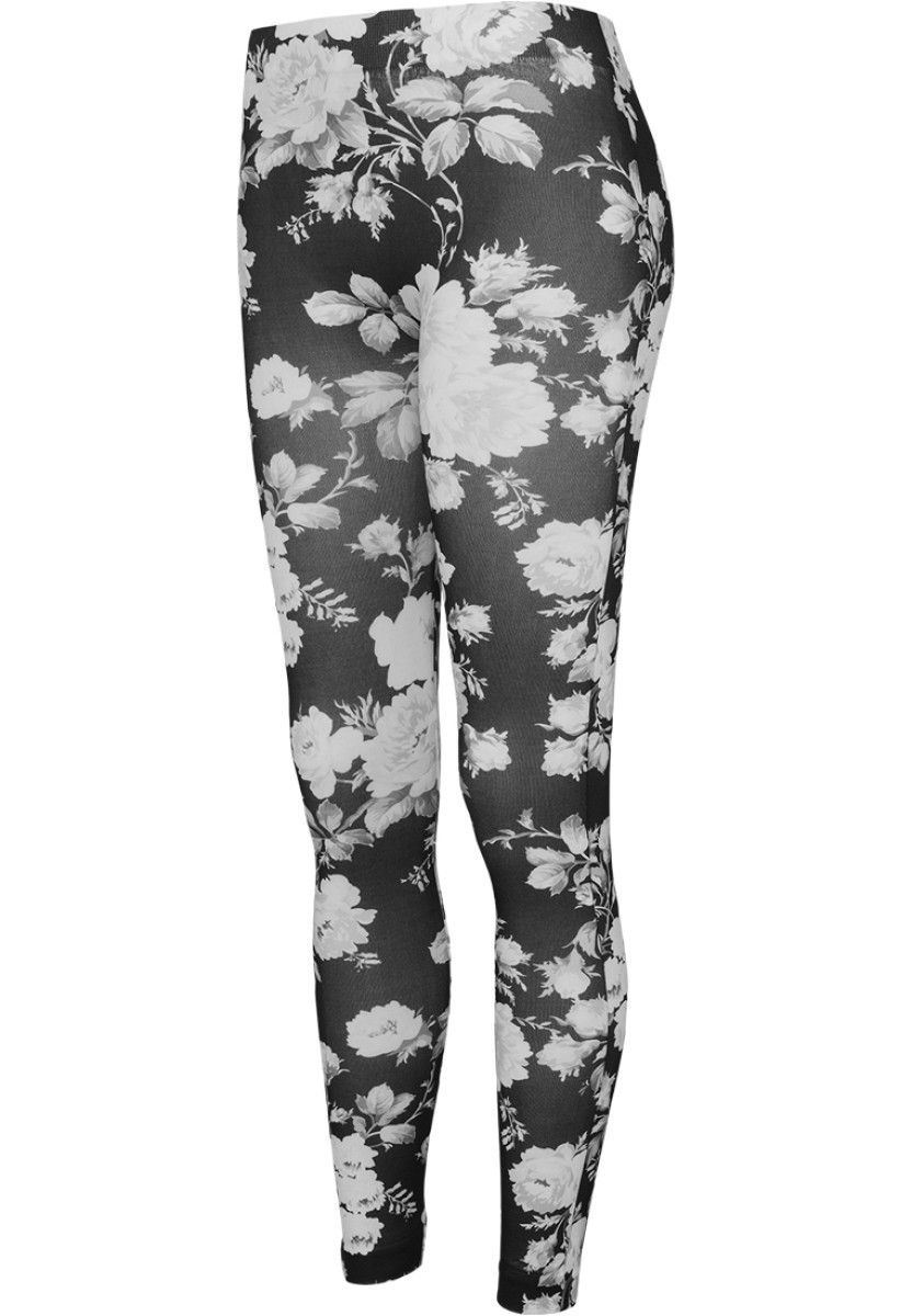 Ladies Flower Leggings