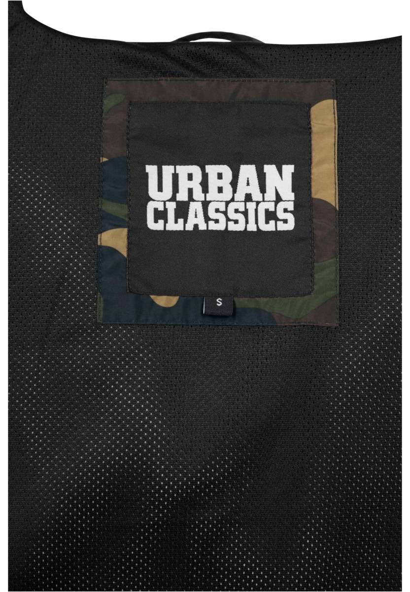 Camo Pull Over Windbreaker