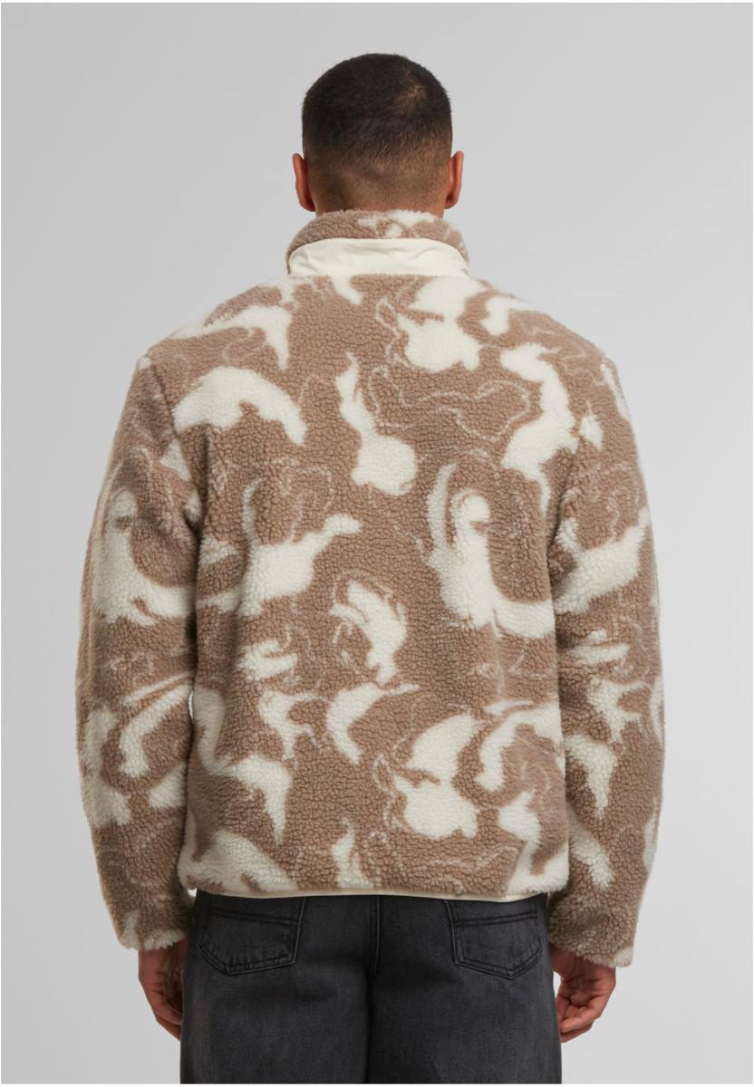 Pattern Teddy Trackjacket