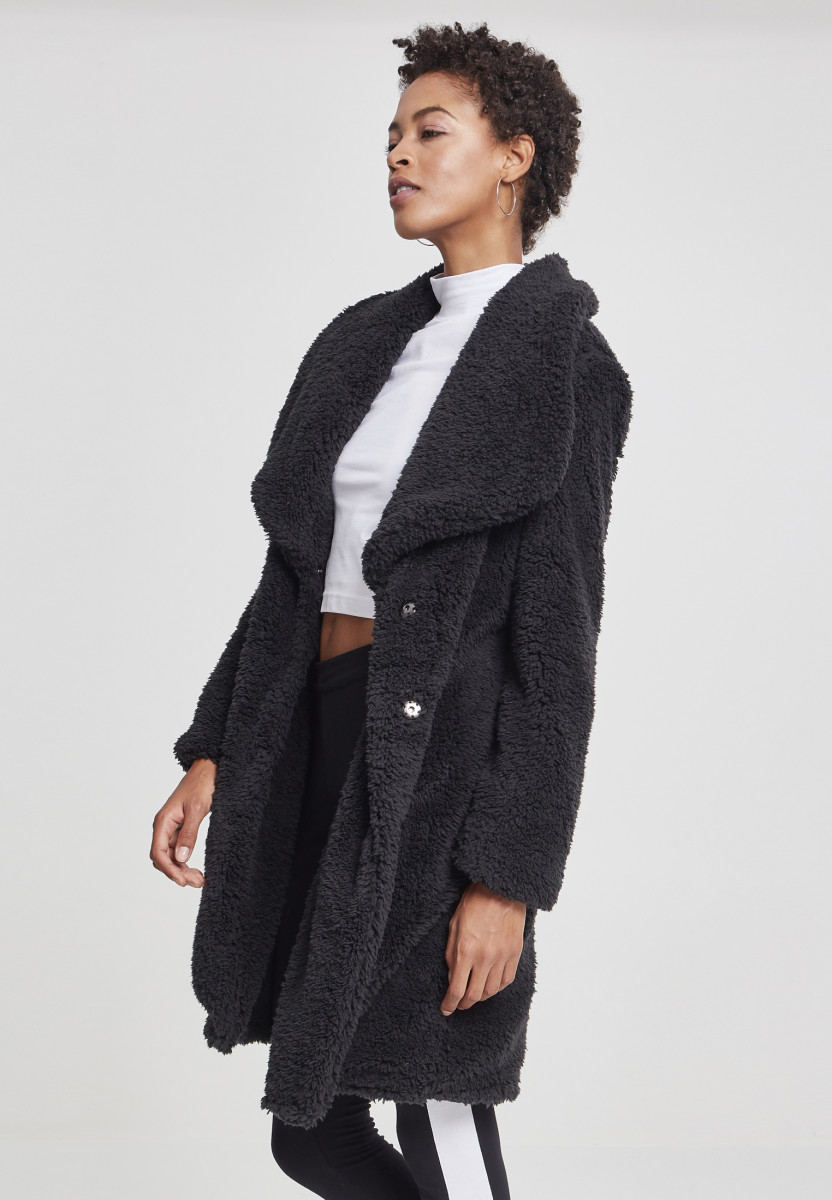 Ladies Soft Sherpa Coat