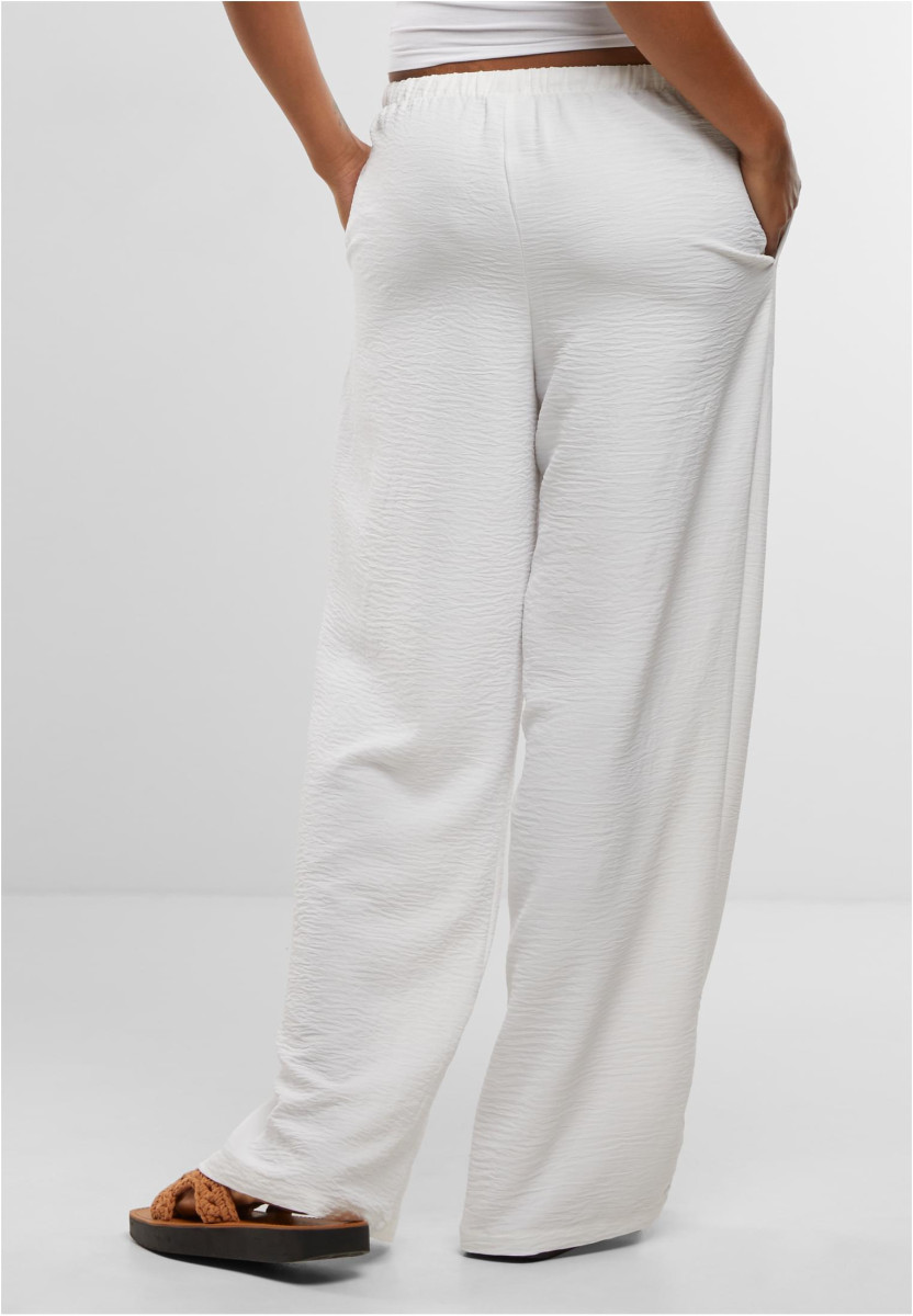 Ladies Structured Wideleg Pants