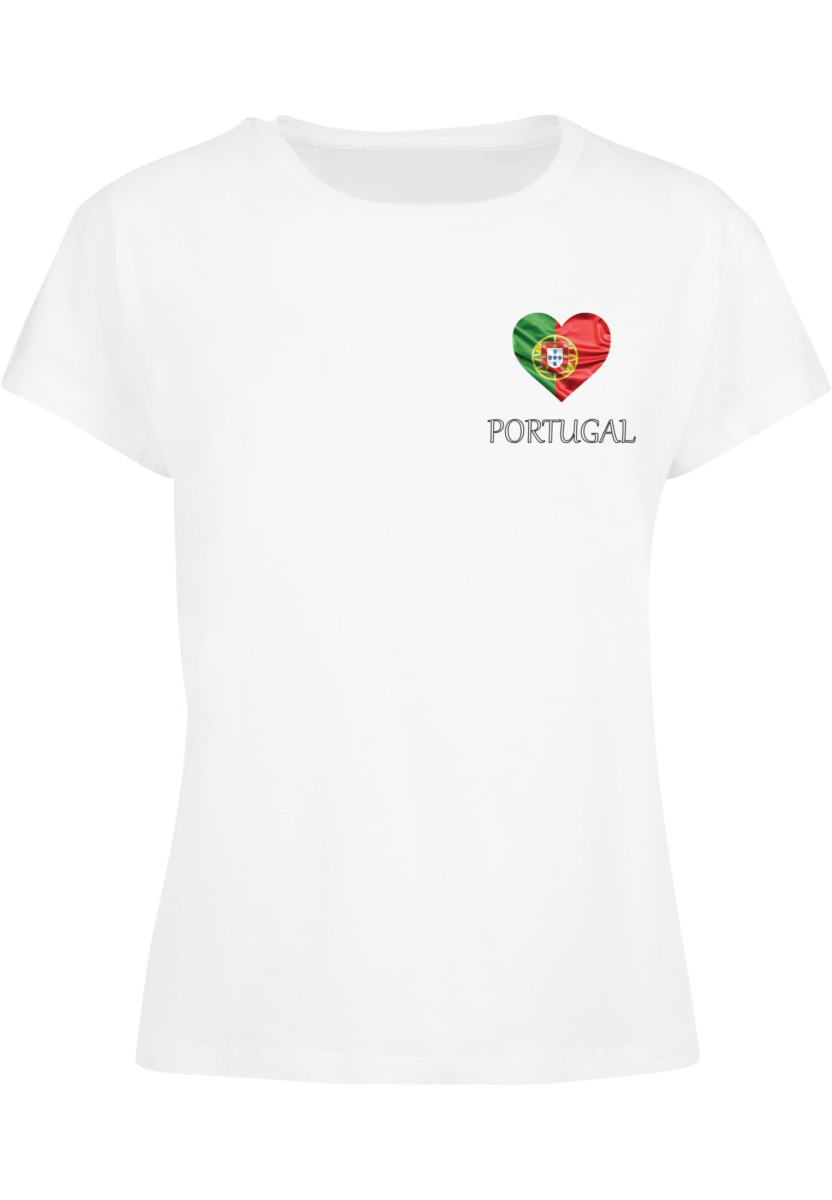 Ladies Merchcode Football - Portugal T-shirt