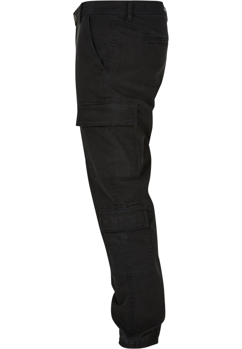 Double Cargo Twill Jogging Pants