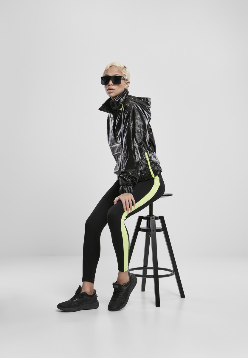 Ladies Neon Side Stripe Leggings