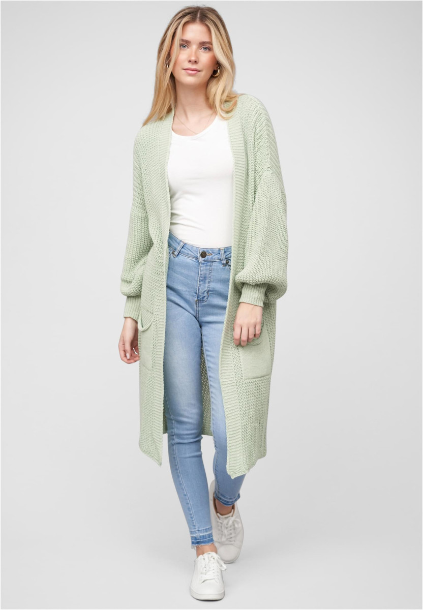 Cloud 5ive Longform Knit Cardigan with 2-Pockets