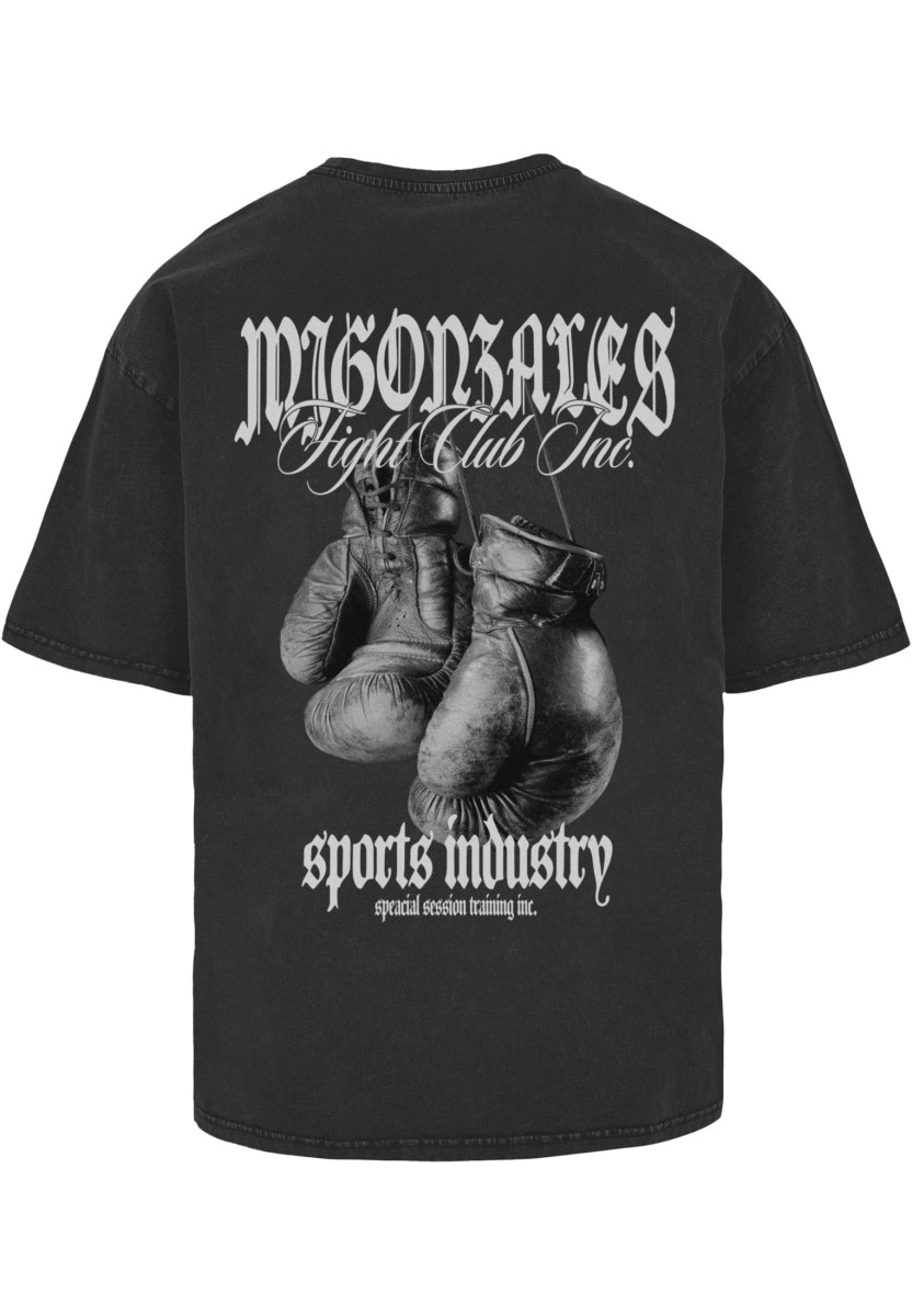 MJG Heavy Oversized Acid Washed Tee - Knockout Kings