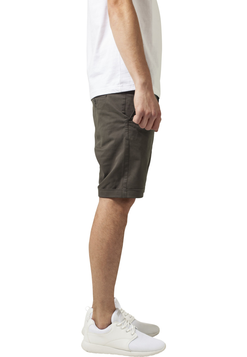 Stretch Turnup Chino Shorts