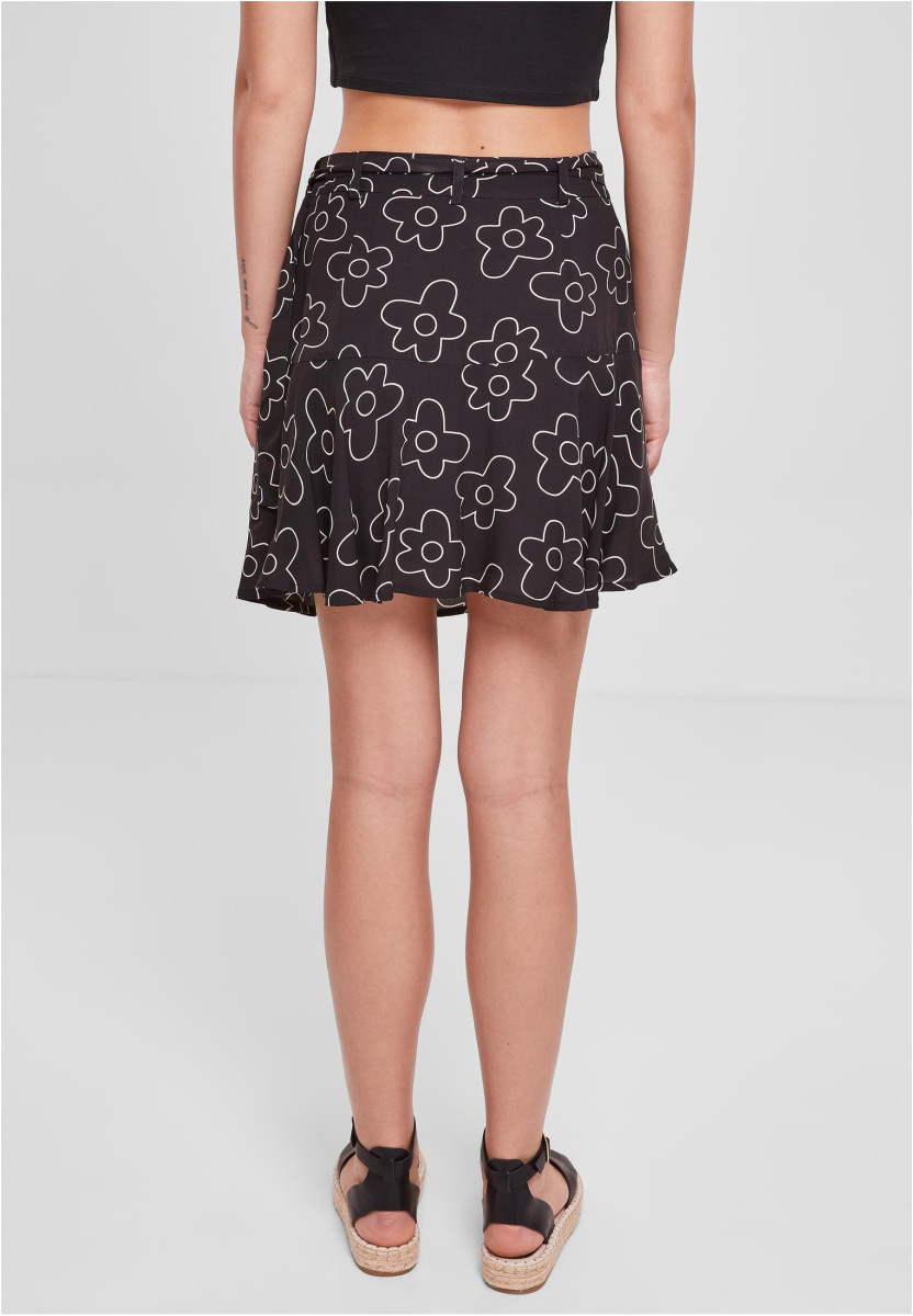 Ladies Viscose Mini Skort