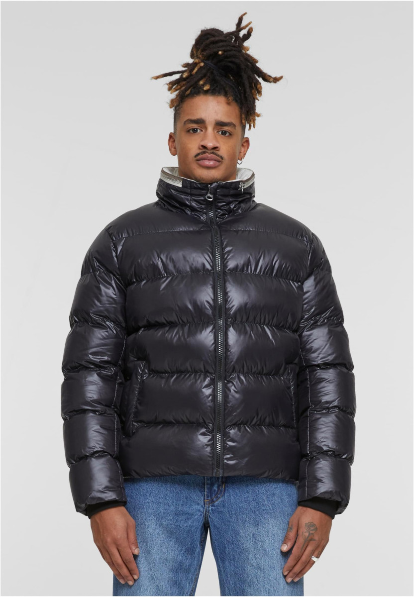 Recycled Zip neck Puffer Jacket