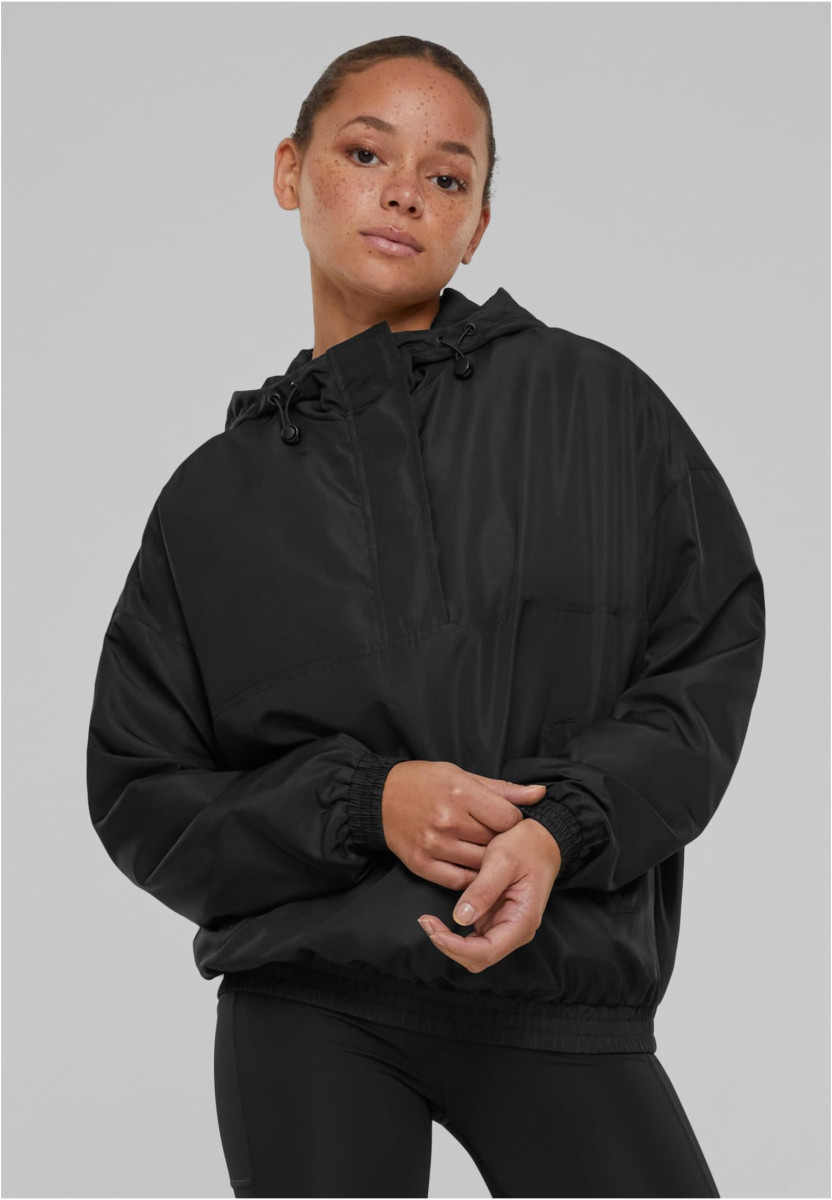 Ladies Recycled Oversized Pullover Jacket