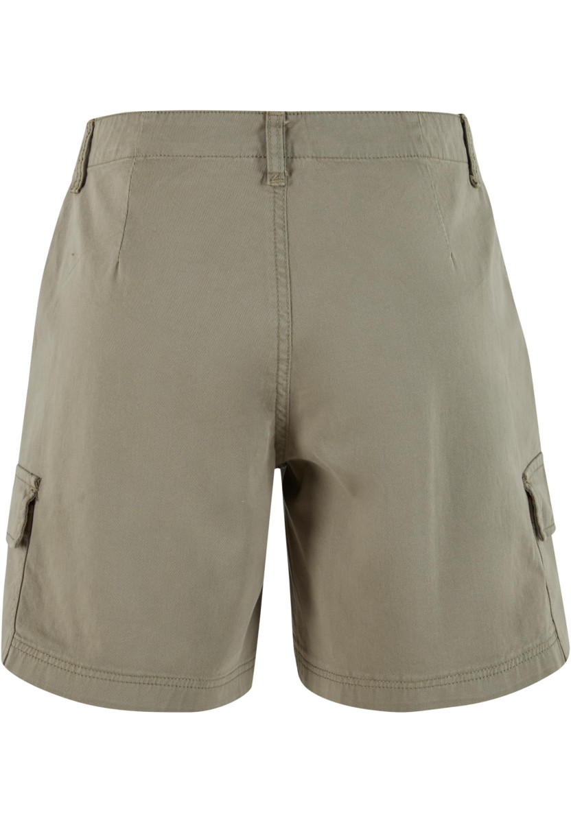 Ladies Cotton Cargo Shorts